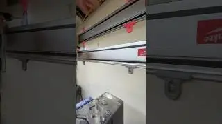 Shop Organization Track Saw Hang #diydad #tracksaw #shop #woodshop #workshop