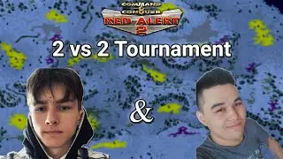 2 vs 2 Tournament QieN & Zhasulan facing Double S Class Big Dogs in the finals on Red Alert 2