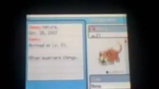 Pokemon Heartgold: My Shines