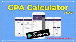 GPA Calculator - Mobile App 2022