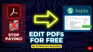 How to Edit a PDF for Free Without Adobe | Sejda PDF Editor
