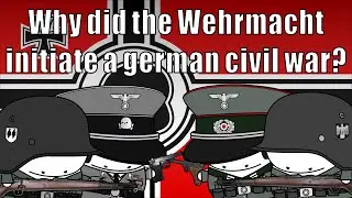 Why did so much of the Wehrmacht join the rebellious side during the civil war ?