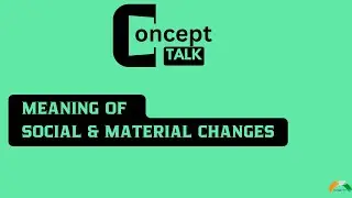 Change of values in a society results from  | Meaning of social change