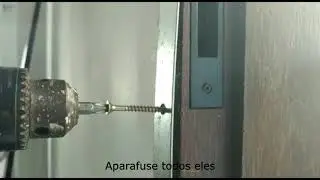 Como instalar um reforço anti arrombamento para a porta