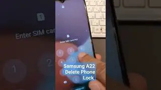 Forgot Password? Samsung Galaxy A22 (SM-A225F). Delete pattern, pin, password lock.