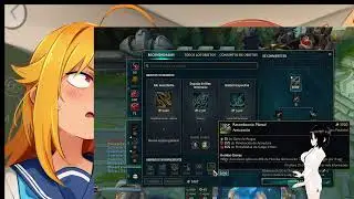 Vtuber manco jugando al lol