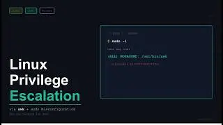 Linux Privilege Escalation awk time — sudo Misconfiguration | RootLevel