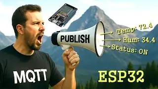 MQTT - 💬 ESP32 Publish Using PubSubClient.h