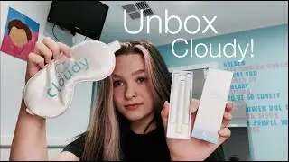 Cloudy unboxing and review || fall asleep fast! :)