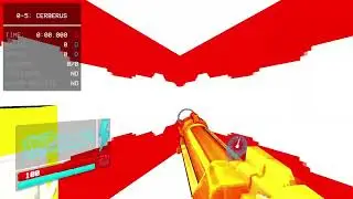 Ultrakill PRELUDE: OVERTURE: THE MOUTH OF HELL 0-5: CERBERUS P% (Violent) 