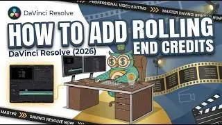 How to Add Rolling End Credits in DaVinci Resolve (2026)
