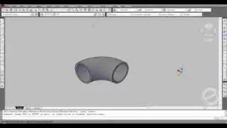 How to make easy create elbow with autocad