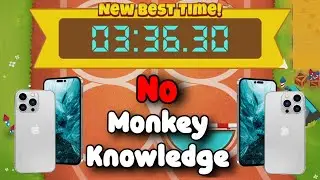 BTD6 Race Mobile Friendly Tutorial 📱 No Monkey Knowledge  📱 Density Insanity