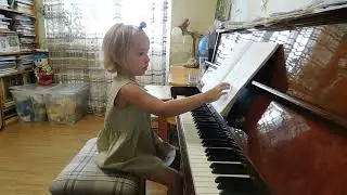 Ярослава Лемешкина, 4 года. И.Беркович 