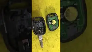 Замена батарейки ключа Рено Симбол 2