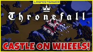 Battling A Castle On Wheels! | Thronefall Gameplay Ep. 8