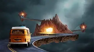 Travel To The Light Fantasy World Create In Photoshop Manipulation Tutorial With Free Stock