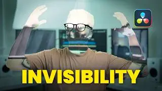 This Invisibility Effect is Almost TOO Real… (DaVinci Resolve Tutorial)