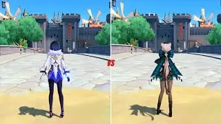 Who is The FASTEST? Yelan Vs Lynette Vs Scaramouche Vs Sayu Genshin Impact