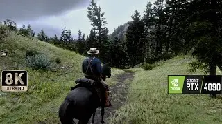 [8K] Photorealism RDR2 | Ultra Realism | Realistic Graphics MOD JourneY  RTX 4090!