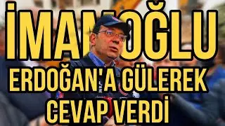 İmamoğlu'u ''İstanbul'a çivi bile çakmadılar'' diyen Erdoğan'a gülerek yanıt verdi !