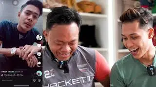 Boy & Aniq React TikTok Alieff !!! Boy Mak1 Alieff Teruk...