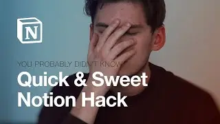 Notion Trick: How to Create Columns Inside the Toggle Block