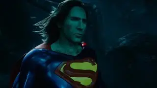 Nicolas Cage Superman Cameo scene | The Flash movie clip