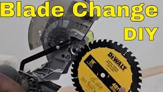 How To Change The Blade On a Ryobi Miter Saw: Easy To Follow Guide