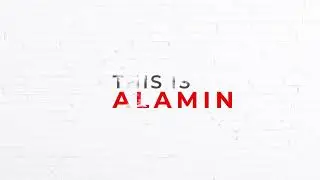 Intro Ink Drop Text and Logo Animation