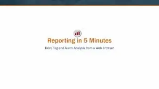 Reports and Dashboards for Industry in 5 Minutes