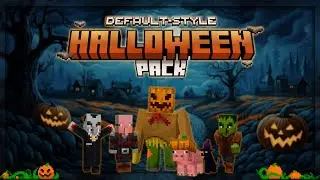 ESSA TEXTURA VAI TRANSFORMAR SEU MINECRAFT VERSÃO HALLOWEEN 🎃