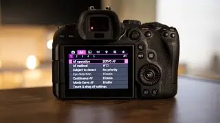 Canon R5 & R6 Best Autofocus Settings And Menu Setup
