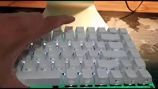 Teclado mecânico gamer custom