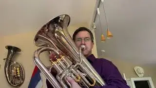 Adam Frey euphonium technical demonstration