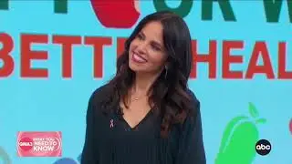Rachel Beller visits GMA3 to talk about nutrition to fight breast cancer