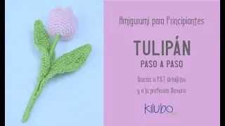 Amigurumi Tulipán paso a paso 🌷🌷Gracias a P&T Detallitos y a la prof. Damaris