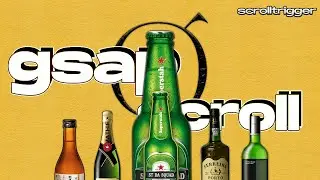 Gsap Bottle Scrolling animation using Scrolltrigger Plugins | Gsap animation
