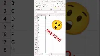 List Letters Alphabetically Without Using Excel VBA   