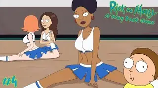 Cheerleading exercises with the Girls | Rick and Morty - A way back home | Ep.4