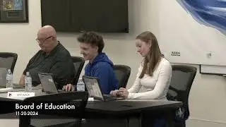 11-20-2024 Board of Education