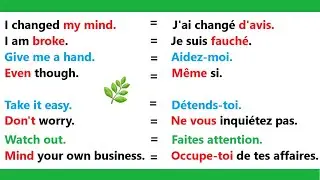 Les meilleurs expressions  anglaises pour booster votre anglais rapidement.  Easy french sentences.