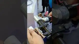 А вы такое видели? Нержавейка на аксиальной обрисовкой. 