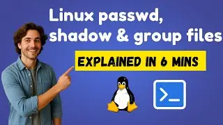 9. Linux For Beginners | passwd, shadow & group file explained | Linux access control files