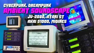 🧙‍♂️ BORLANDO LOOM ✨ Cyberpunk ◢◤ Dreampunk Ambient Soundscape ✨ Roland JV-2080 ✨ Atari 1040STE ✨