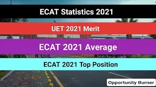 UET Lahore, ECAT Statistics,Merit 2021,Average marks,ECAT top positions, all about ECAT result 2021
