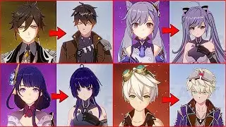 Tower of Fantasy With Genshin Impact Characters ( Character Creator )