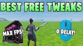The *BEST* Free Tweaks To Boost FPS In Fortnite 2026! (MAX FPS)