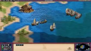 Age of Empires 2 HD - Battle of the Conquerors - Noryang Point (1598)