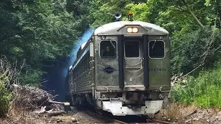 Budd RDCs to Vosburg Tunnel